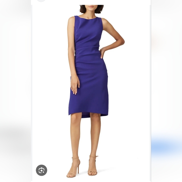 $350 NWOT Milly Mishka DreeElegant Purple  Sleeveless Dress - Picture 1 of 5